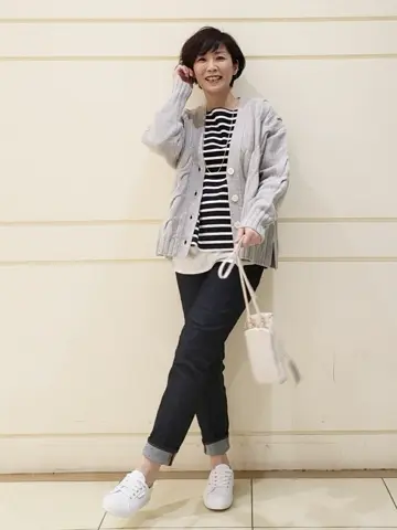 自由区 maruri コーディネート画像