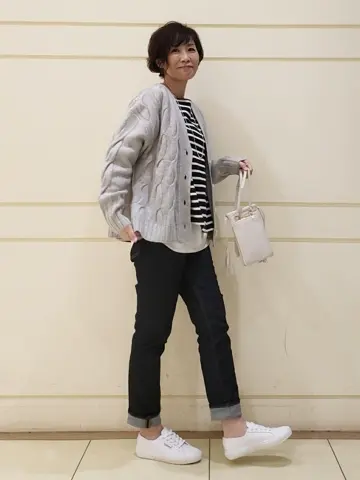 自由区 maruri コーディネート画像