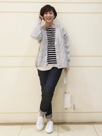 自由区 maruri コーディネート画像