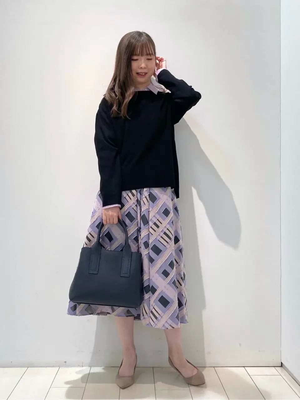  檀 コーディネート画像