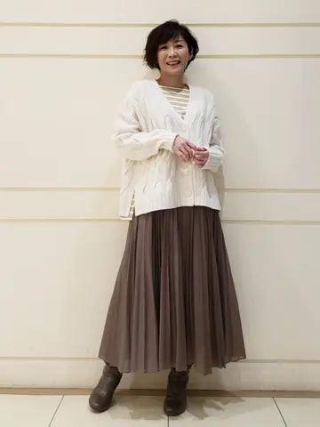 自由区 maruri コーディネート画像