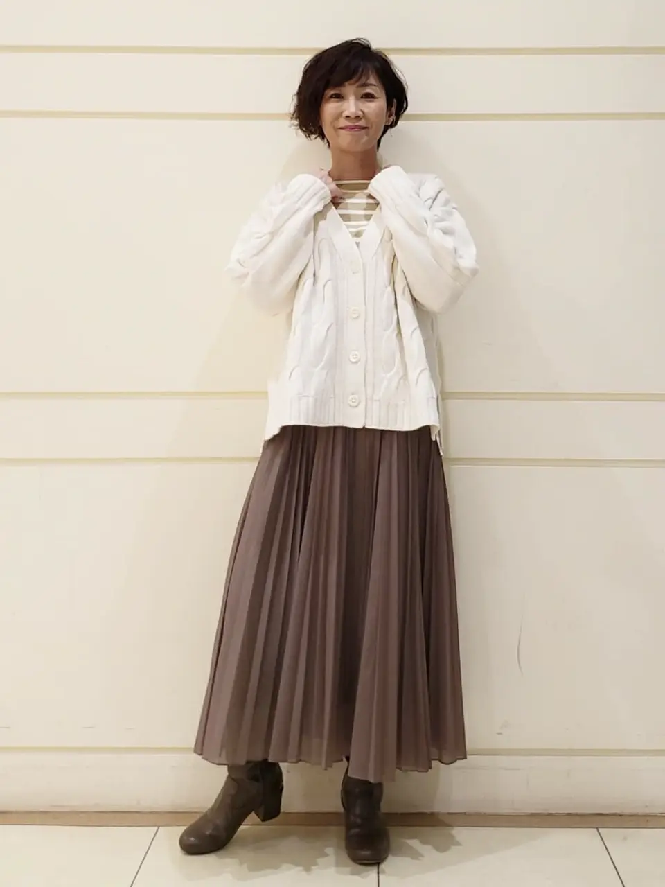 自由区 maruri コーディネート画像