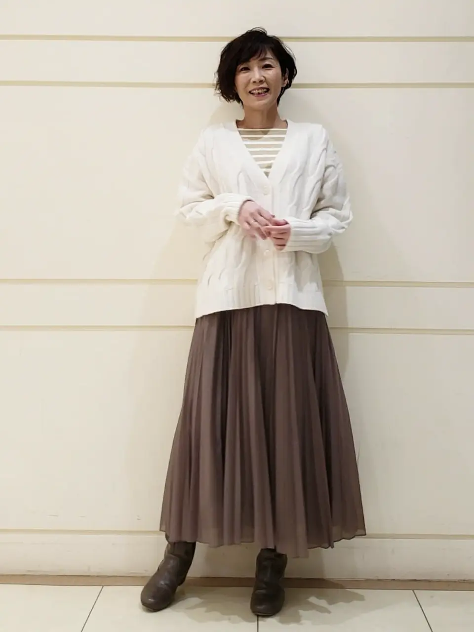 自由区 maruri コーディネート画像