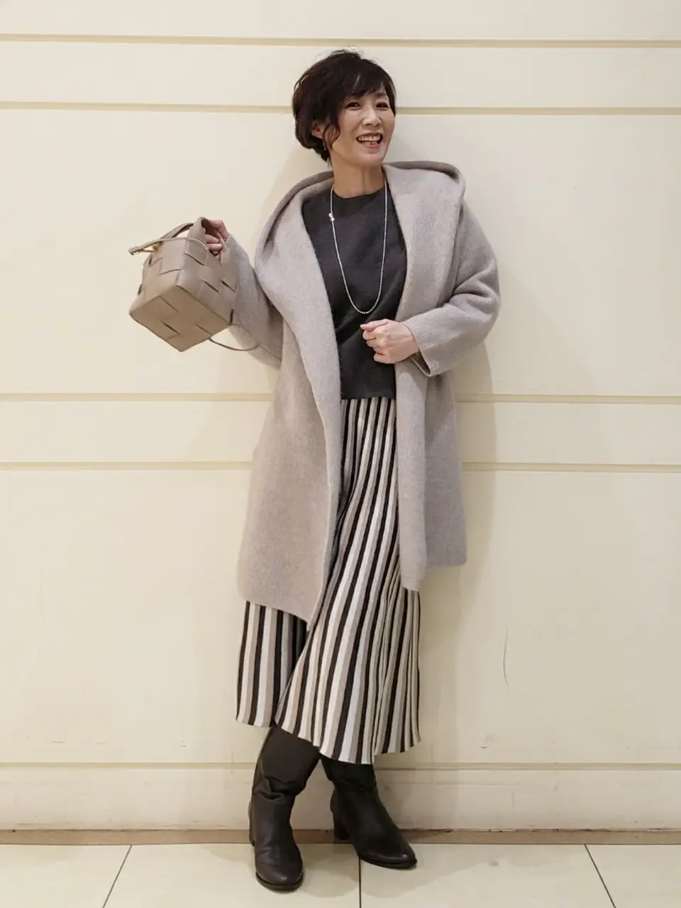 自由区 maruri コーディネート画像