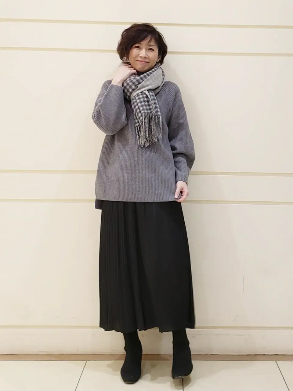 自由区 maruri コーディネート画像