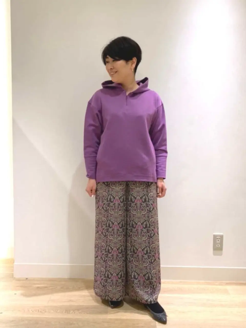 自由区 田中 コーディネート画像