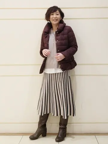 自由区 maruri コーディネート画像