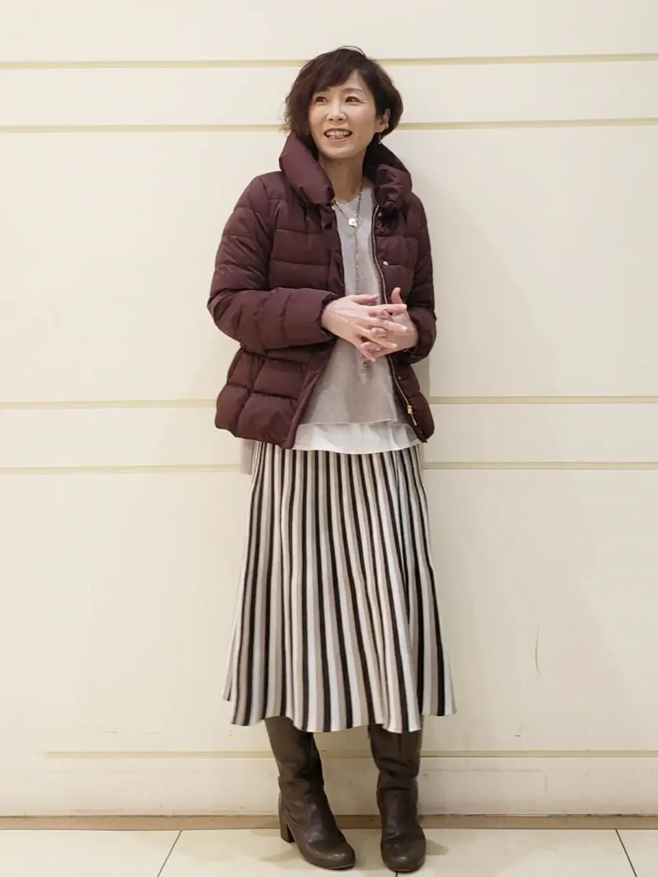 自由区 maruri コーディネート画像