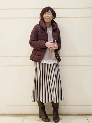 自由区 maruri コーディネート画像