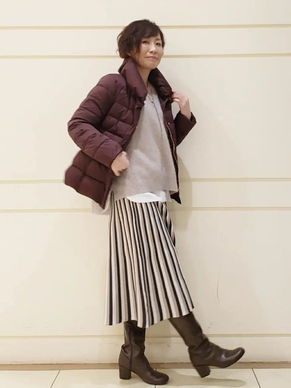 自由区 maruri コーディネート画像