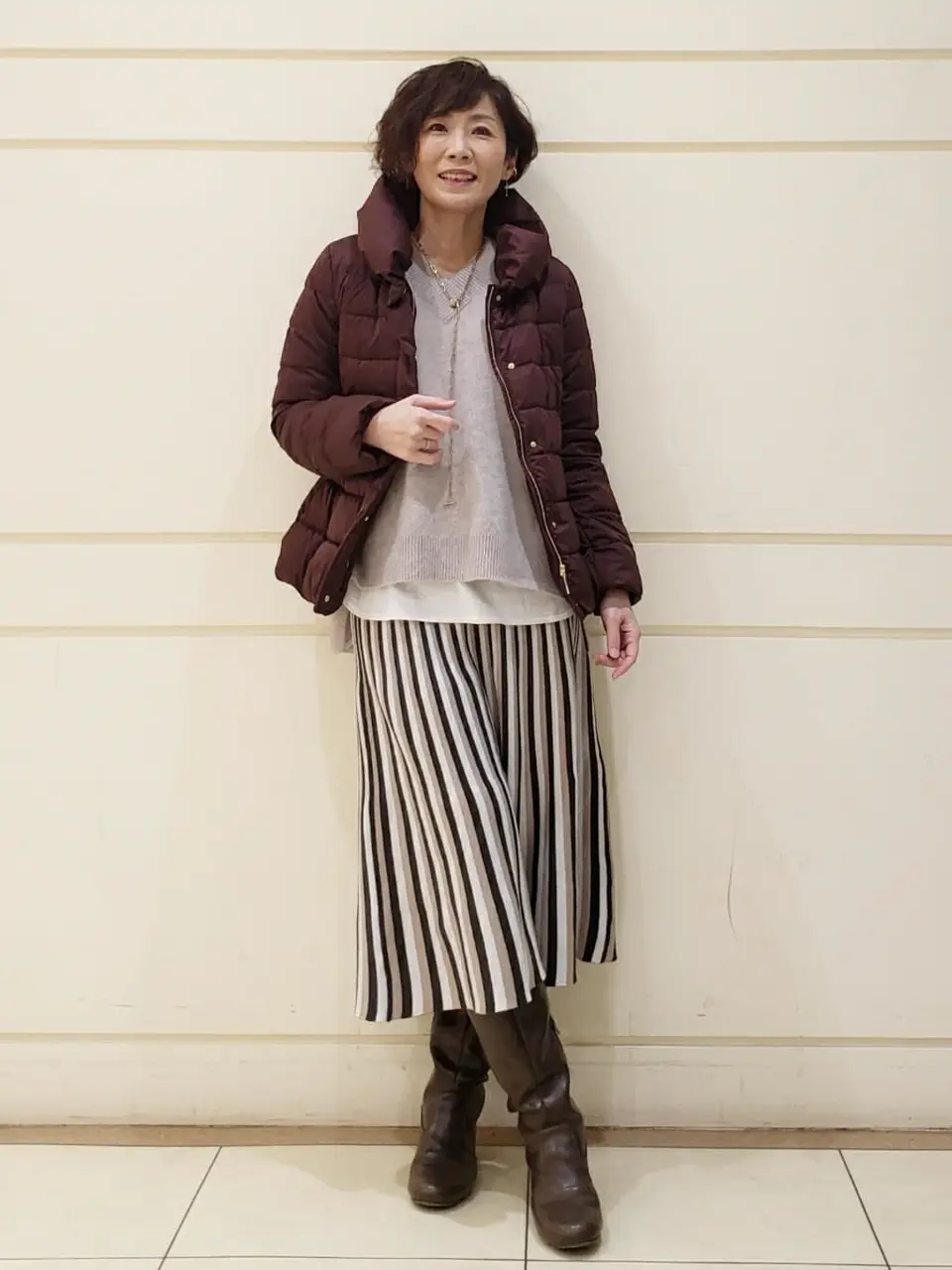 自由区 maruri コーディネート画像