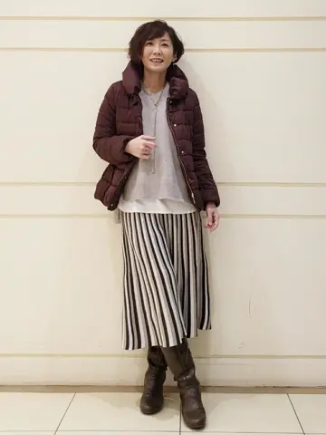 自由区 maruri コーディネート画像