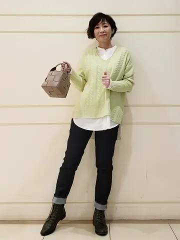 自由区 maruri コーディネート画像