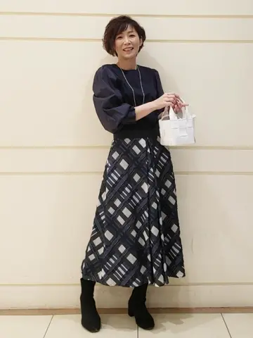 自由区 maruri コーディネート画像