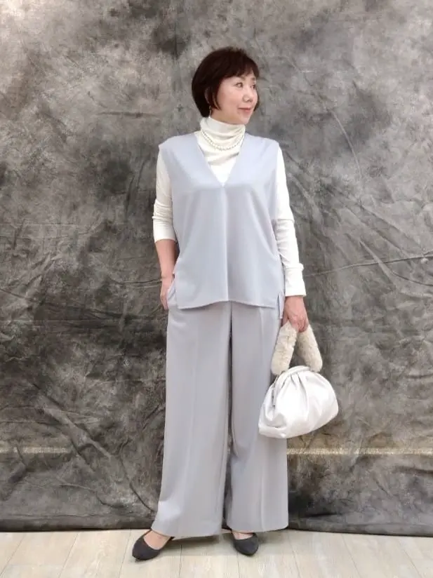 自由区 鶴田 コーディネート画像