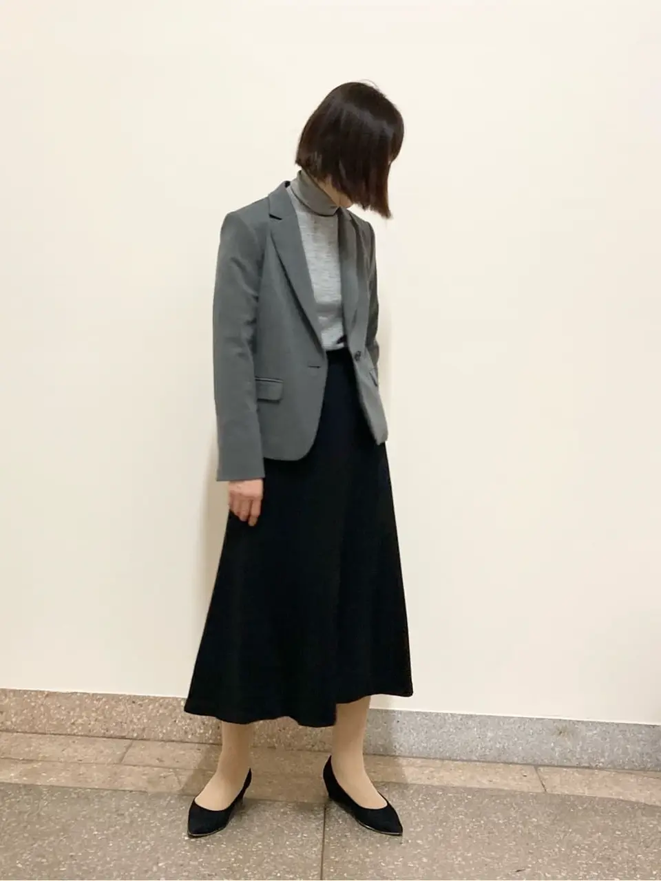 自由区 阿部 コーディネート画像