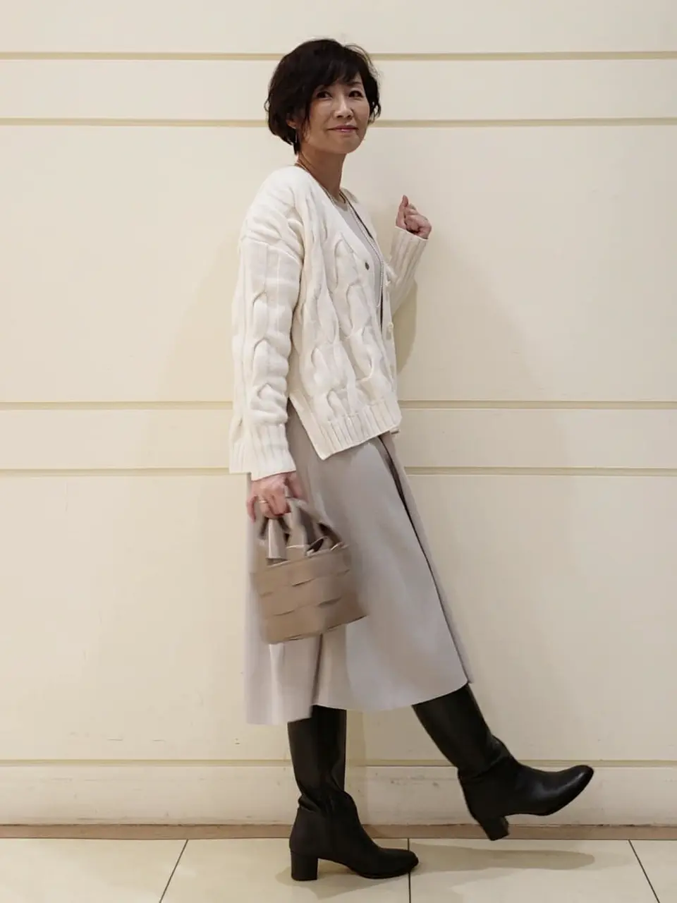 自由区 maruri コーディネート画像