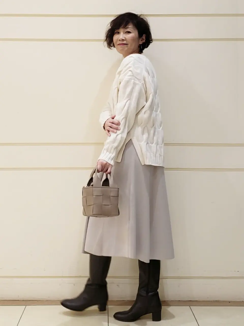 自由区 maruri コーディネート画像