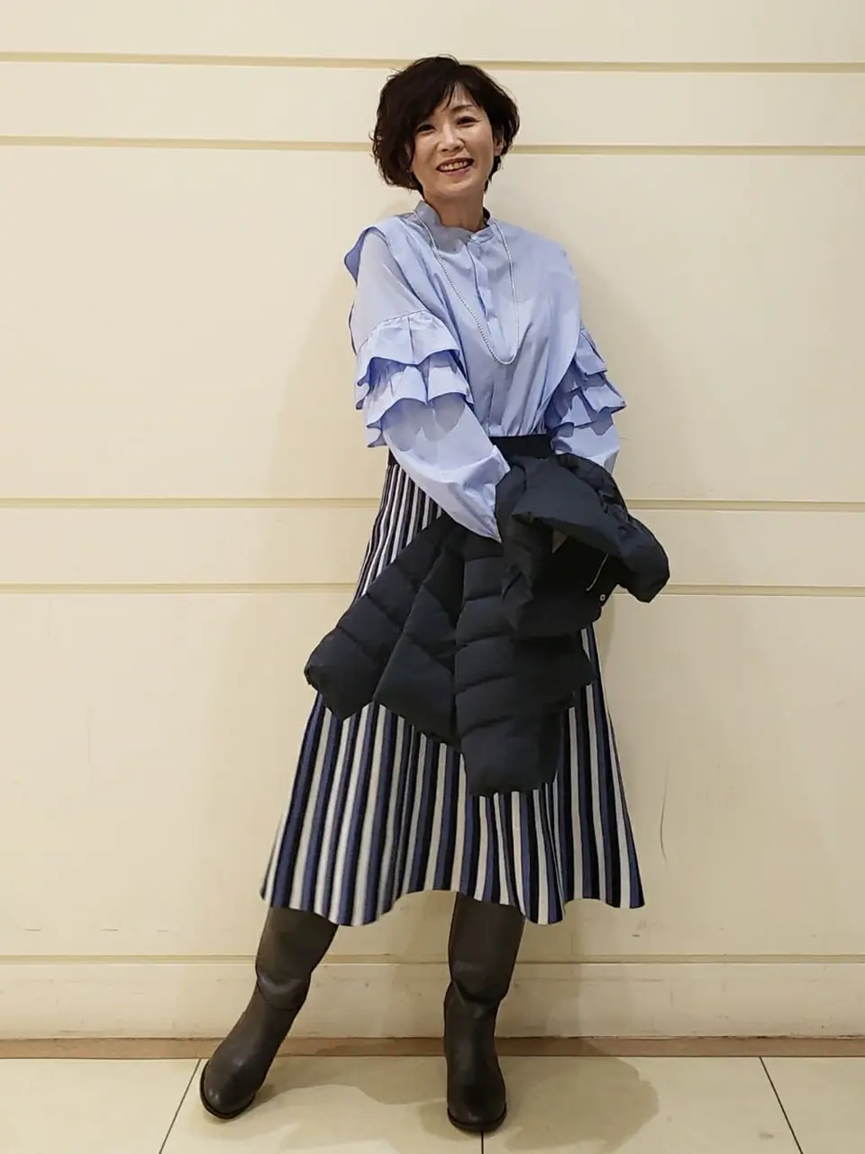 自由区 maruri コーディネート画像