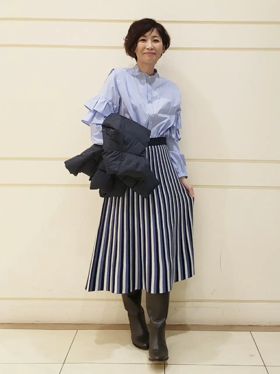 自由区 maruri コーディネート画像