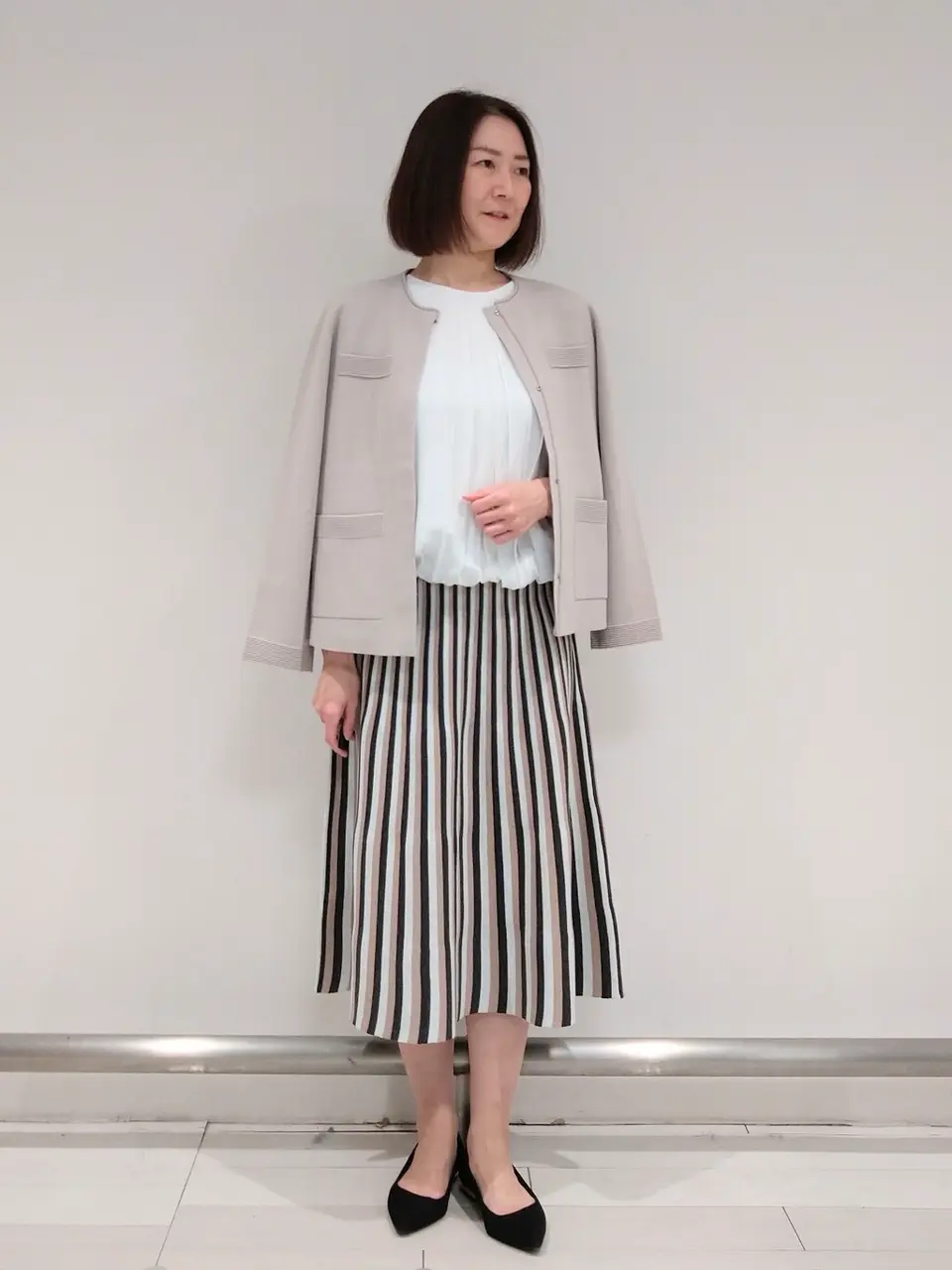 自由区 奥山 コーディネート画像