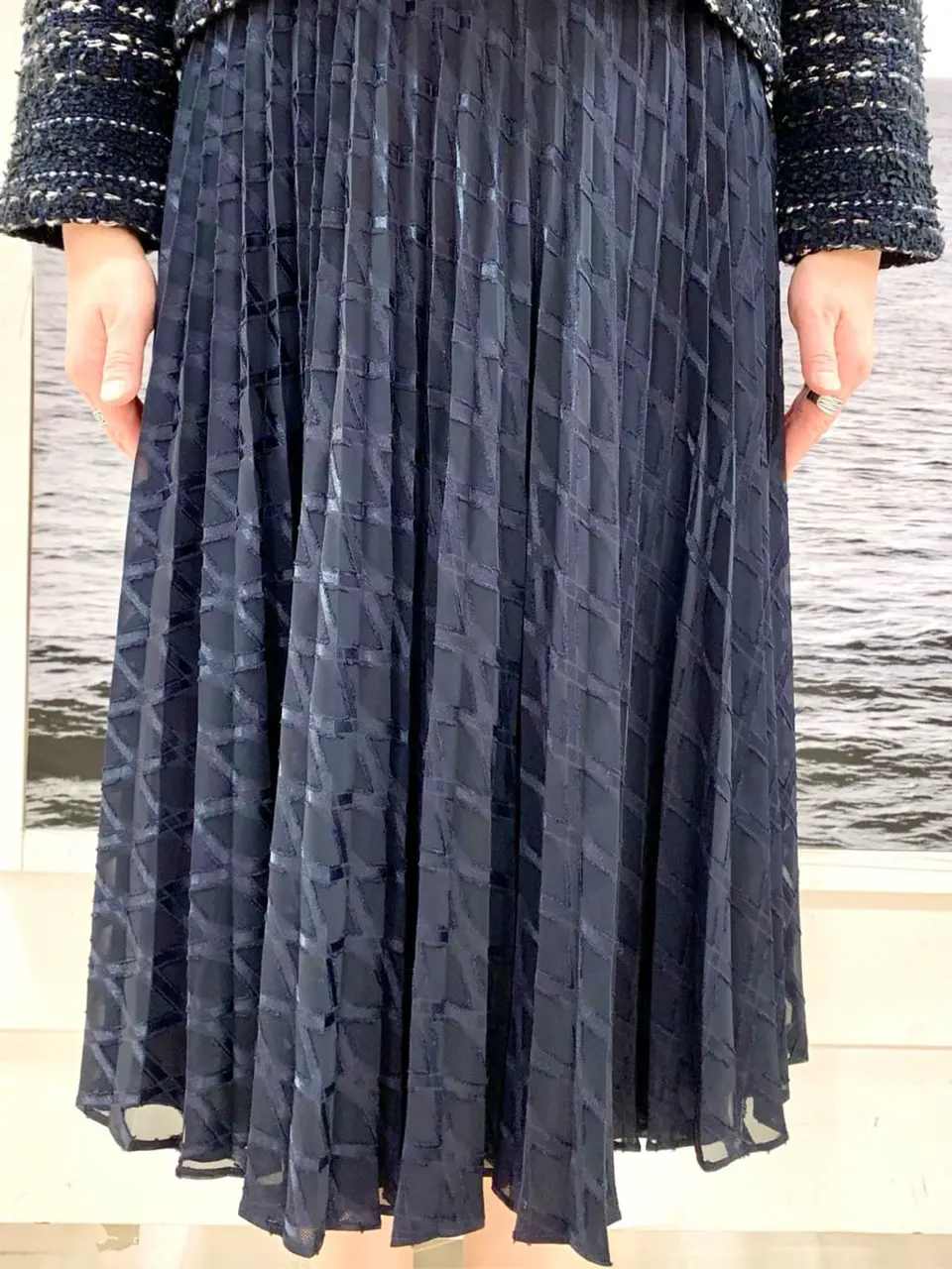 自由区 中鉢 コーディネート画像