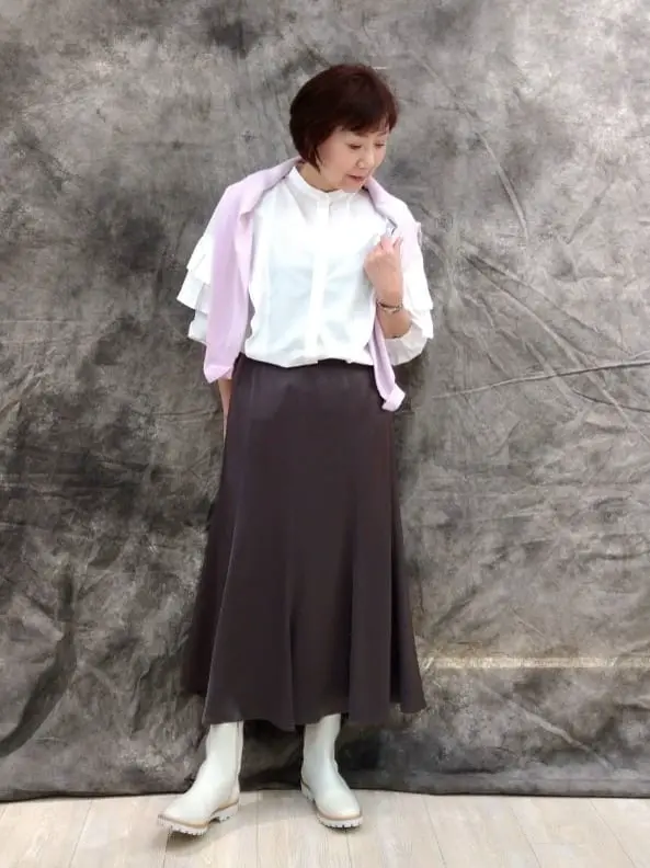 自由区 鶴田 コーディネート画像