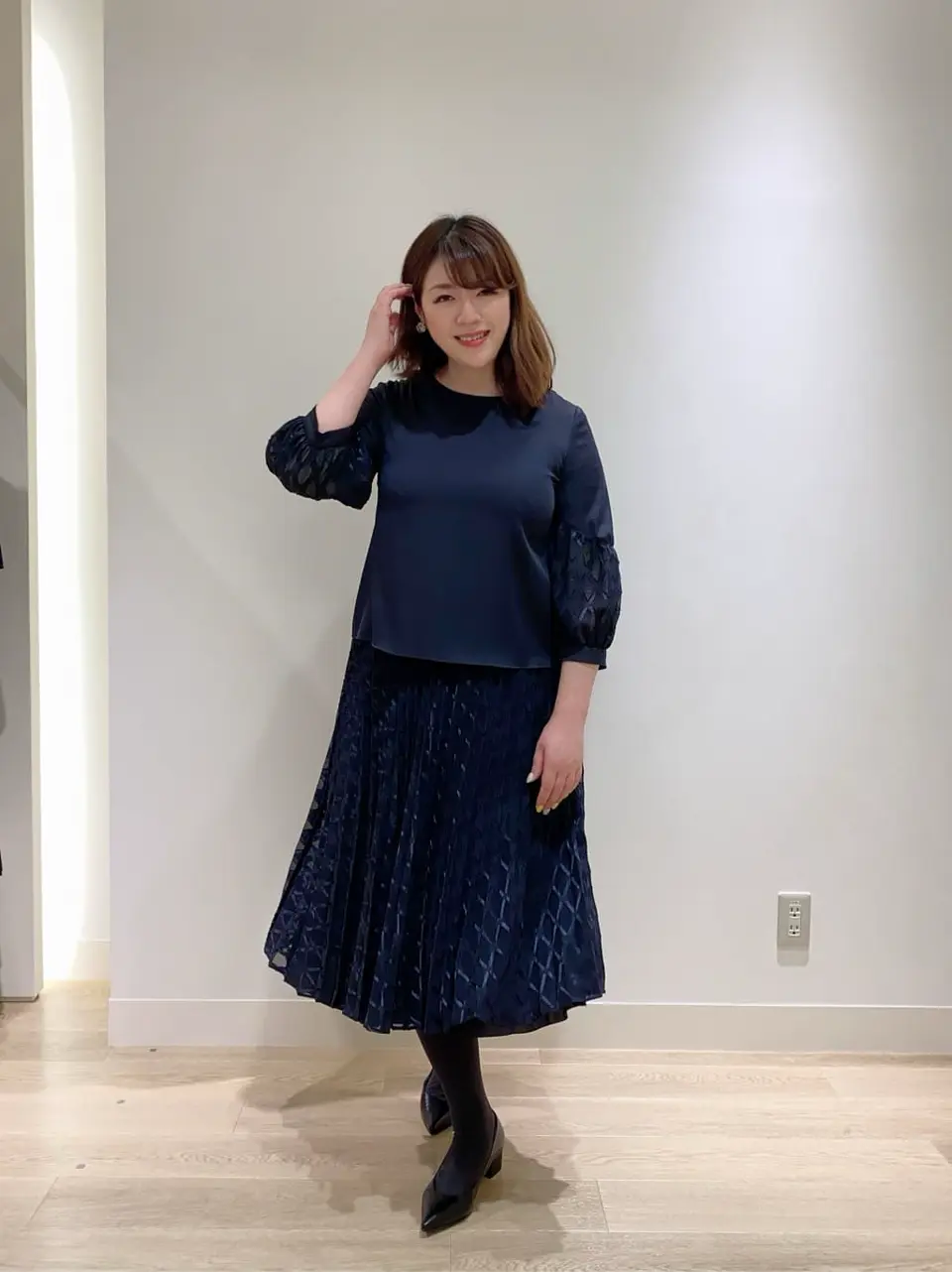 自由区 うめだ コーディネート画像