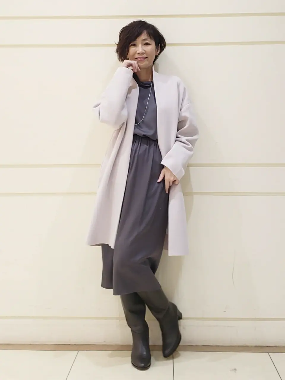 自由区 maruri コーディネート画像