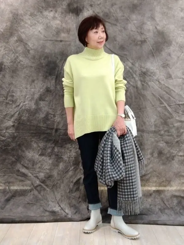 自由区 鶴田 コーディネート画像