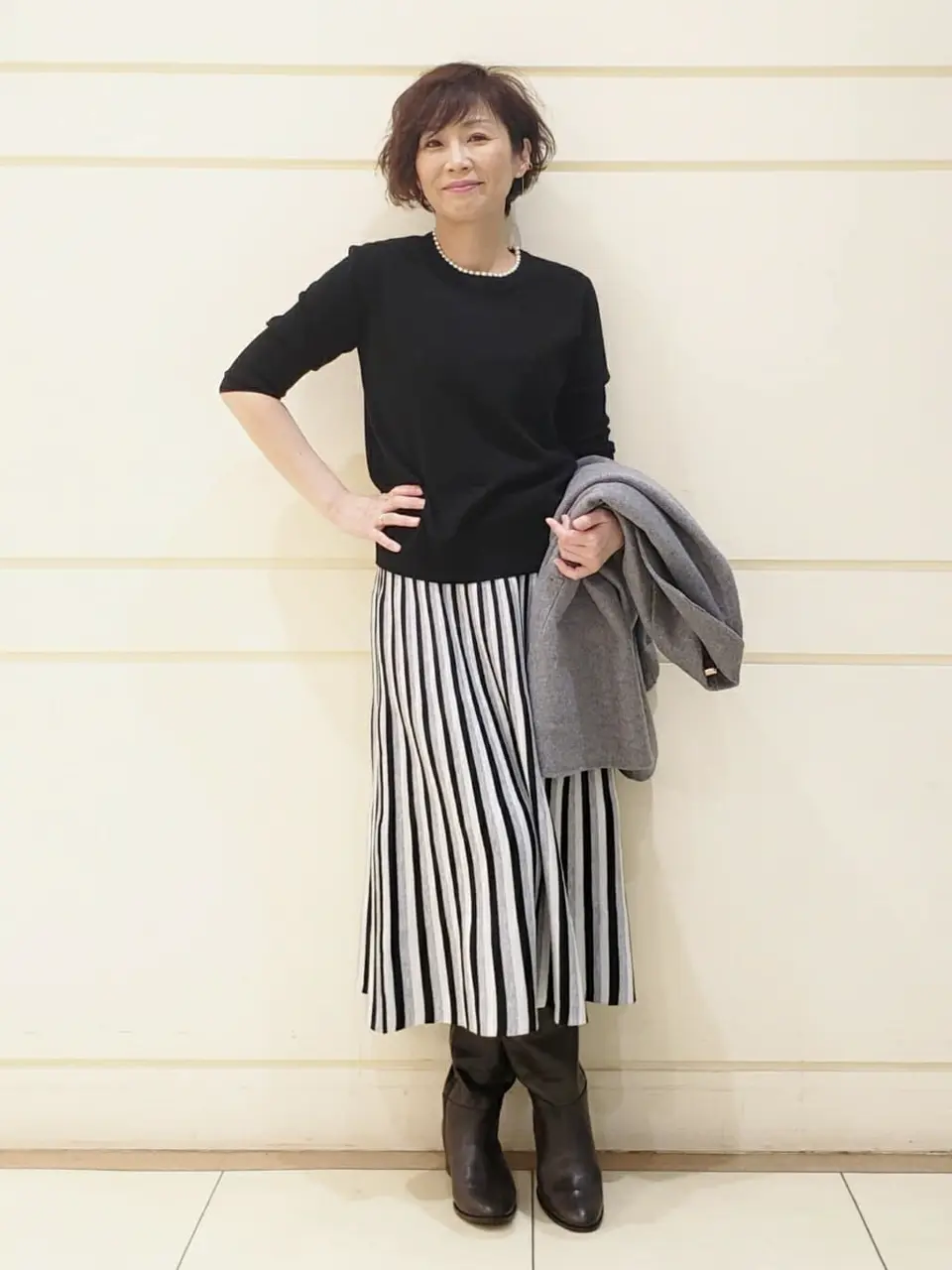 自由区 maruri コーディネート画像