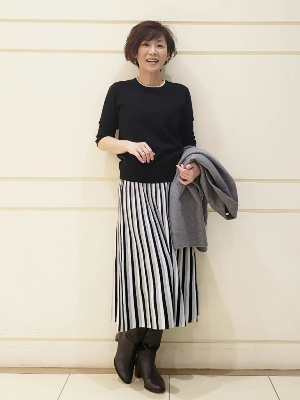 自由区 maruri コーディネート画像