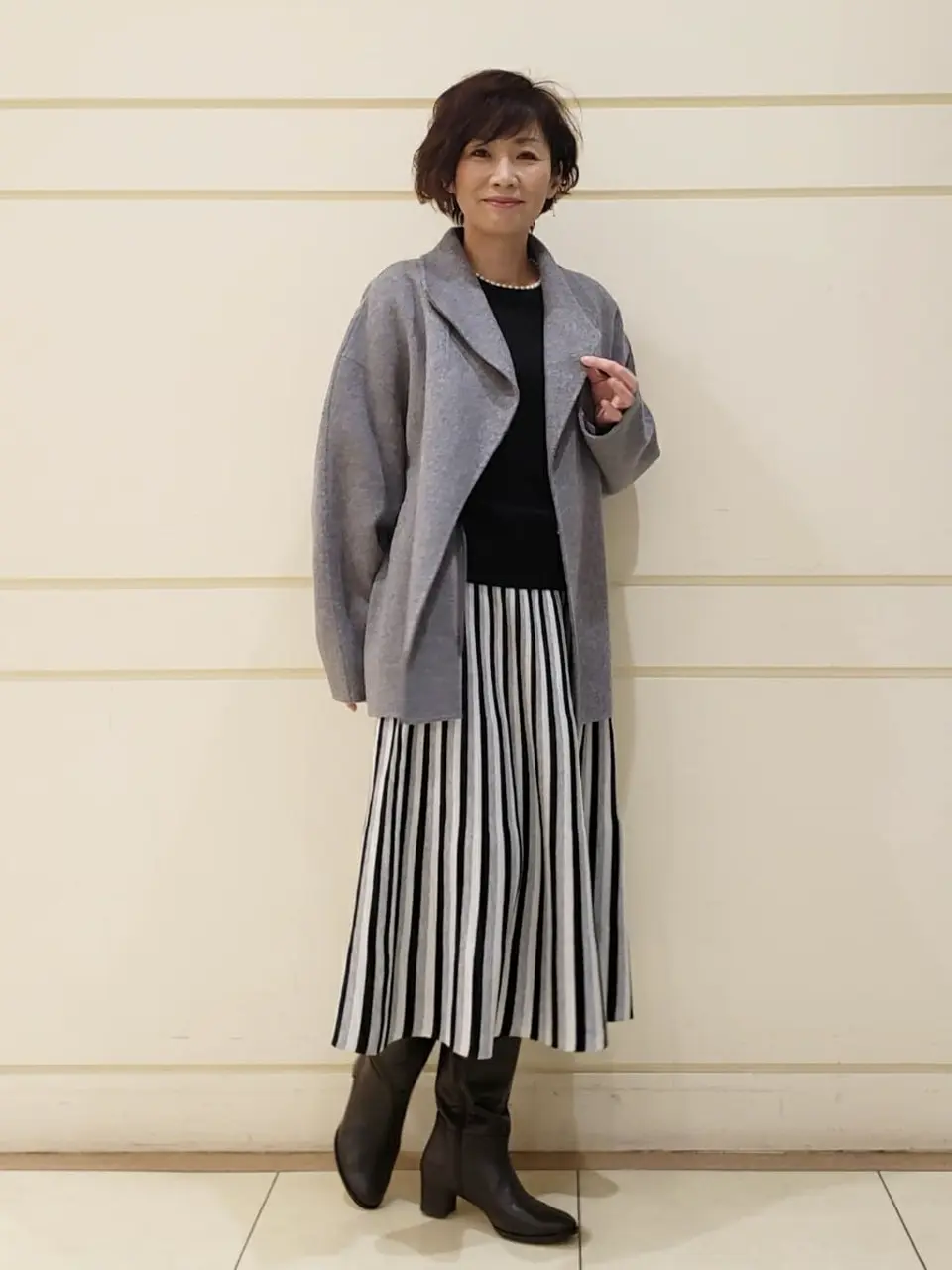 自由区 maruri コーディネート画像