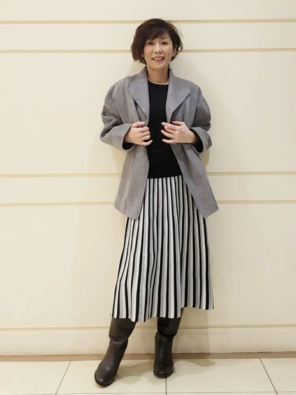 自由区 maruri コーディネート画像