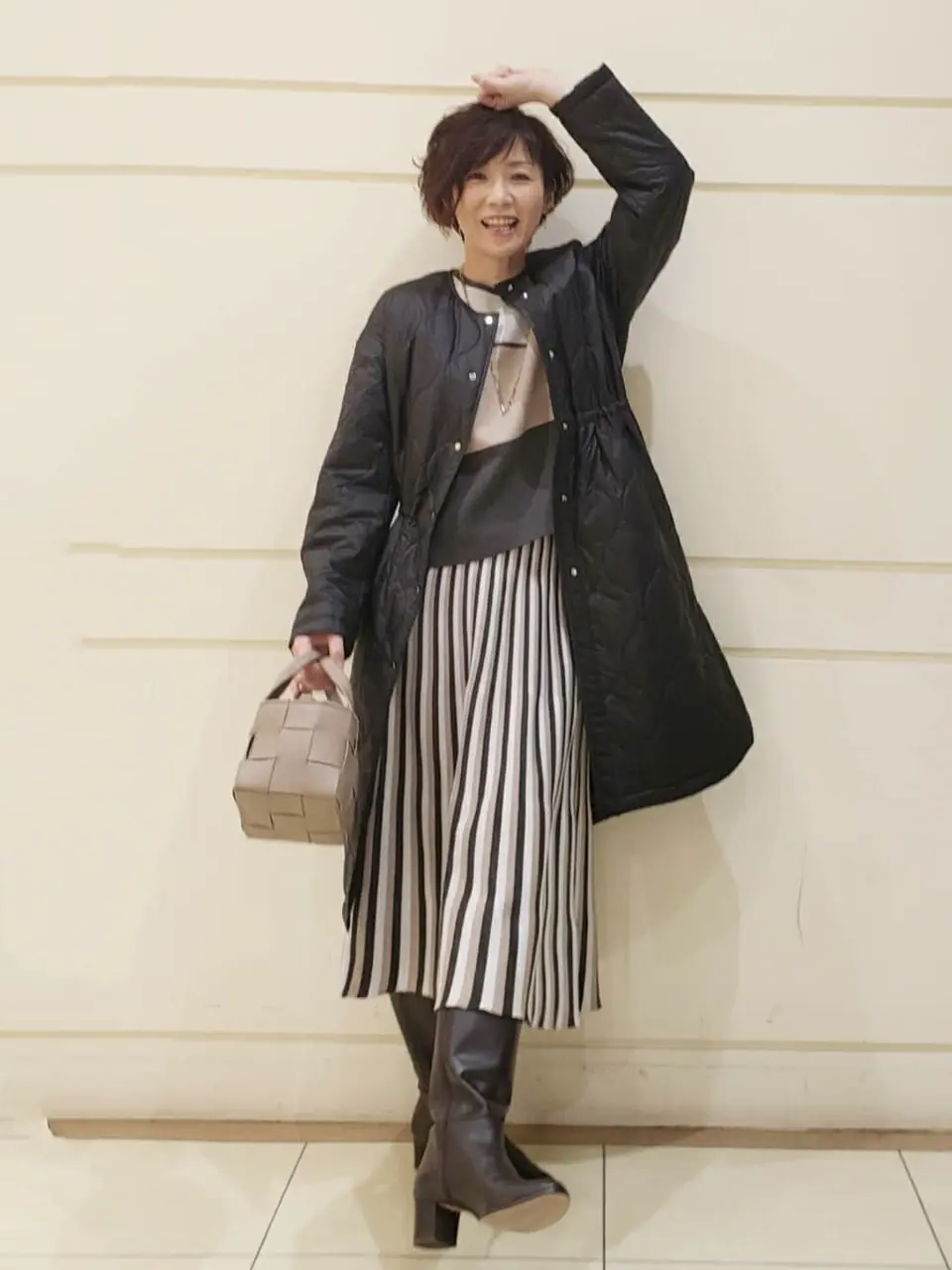 自由区 maruri コーディネート画像