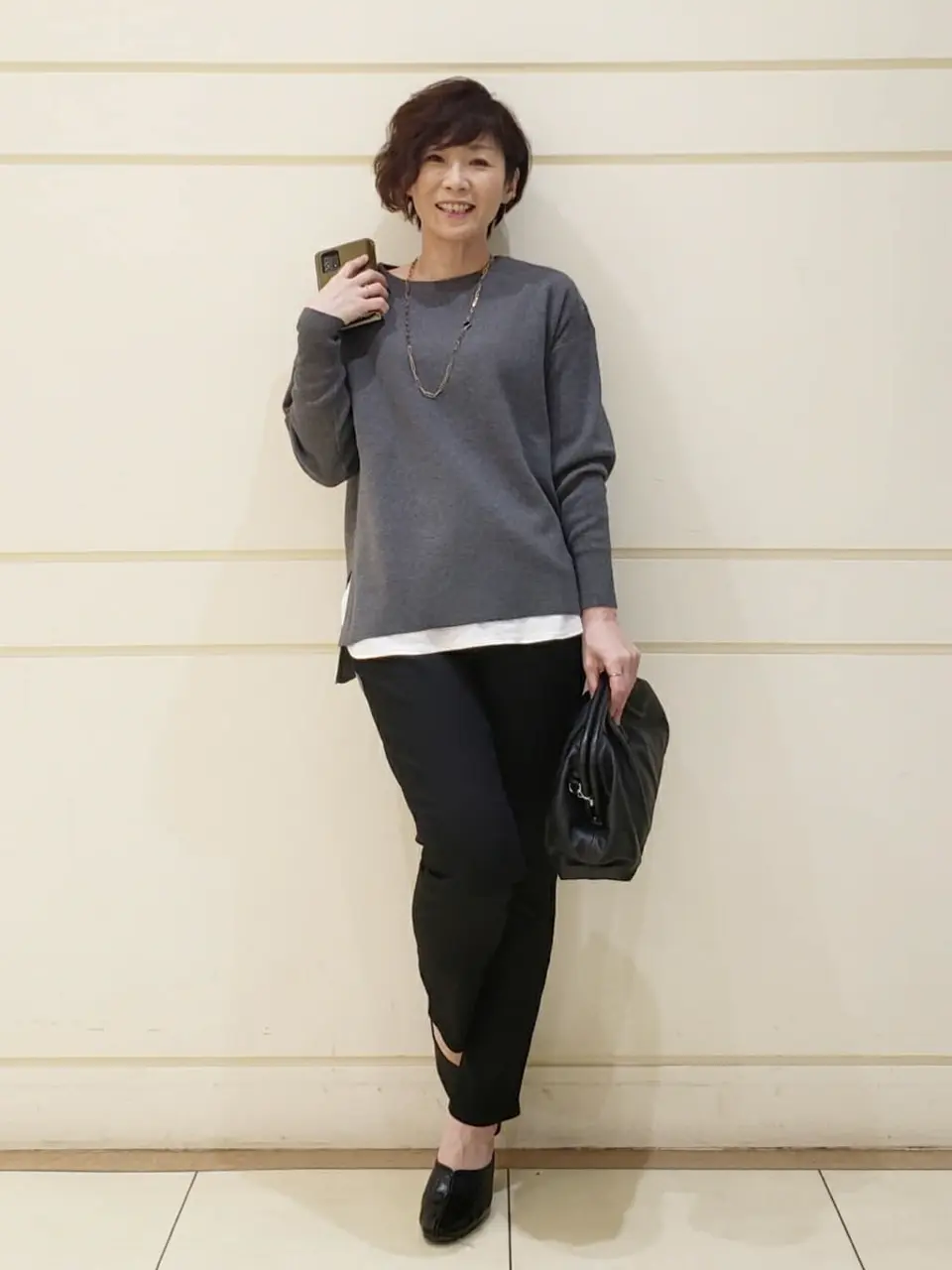 自由区 maruri コーディネート画像