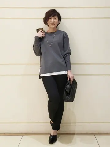 自由区 maruri コーディネート画像