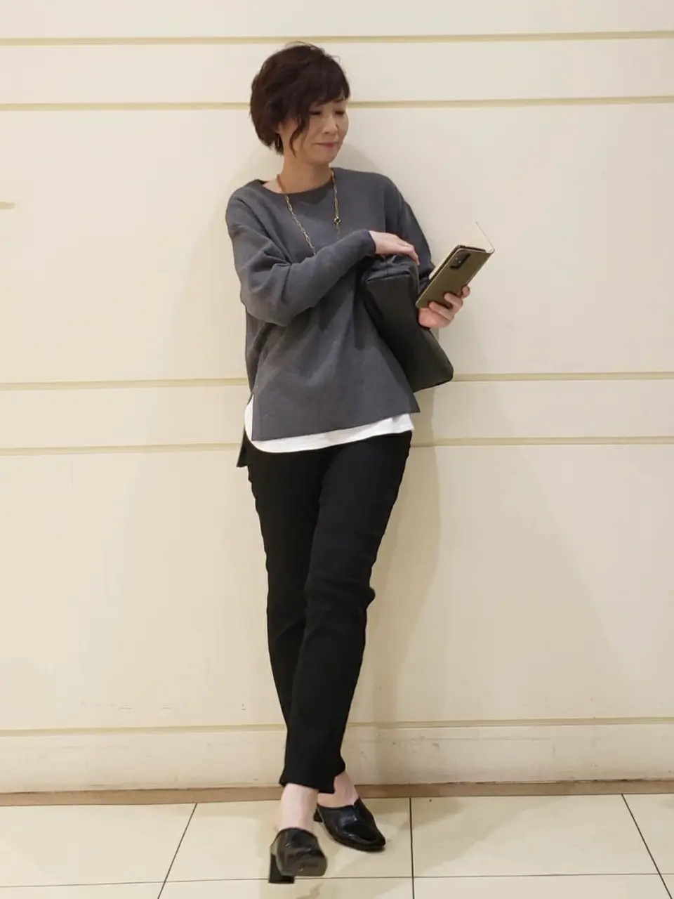 自由区 maruri コーディネート画像