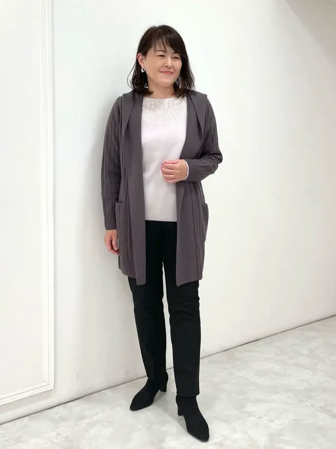 自由区 大野 コーディネート画像