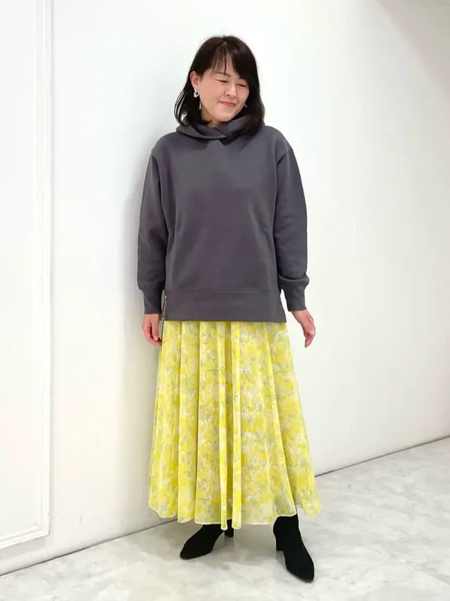 自由区 大野 コーディネート画像