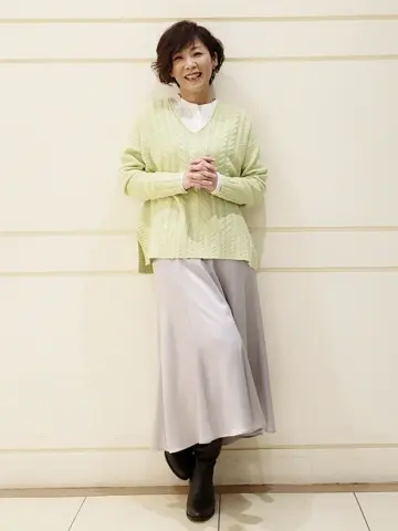 自由区 maruri コーディネート画像