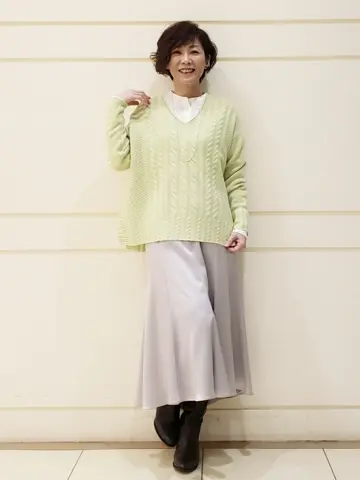 自由区 maruri コーディネート画像