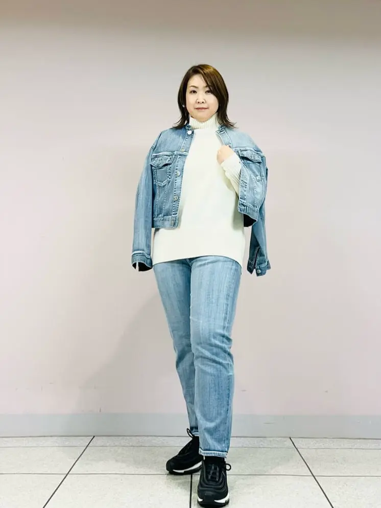 自由区 上島 コーディネート画像