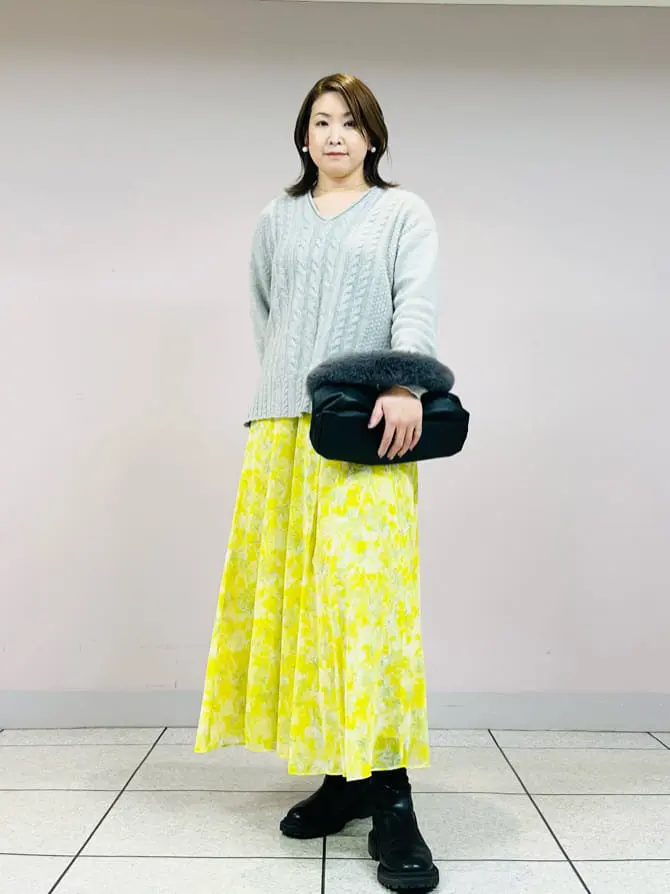 自由区 上島 コーディネート画像