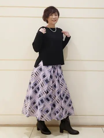 自由区 maruri コーディネート画像