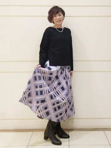 自由区 maruri コーディネート画像