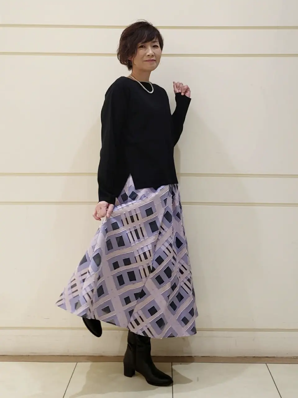 自由区 maruri コーディネート画像