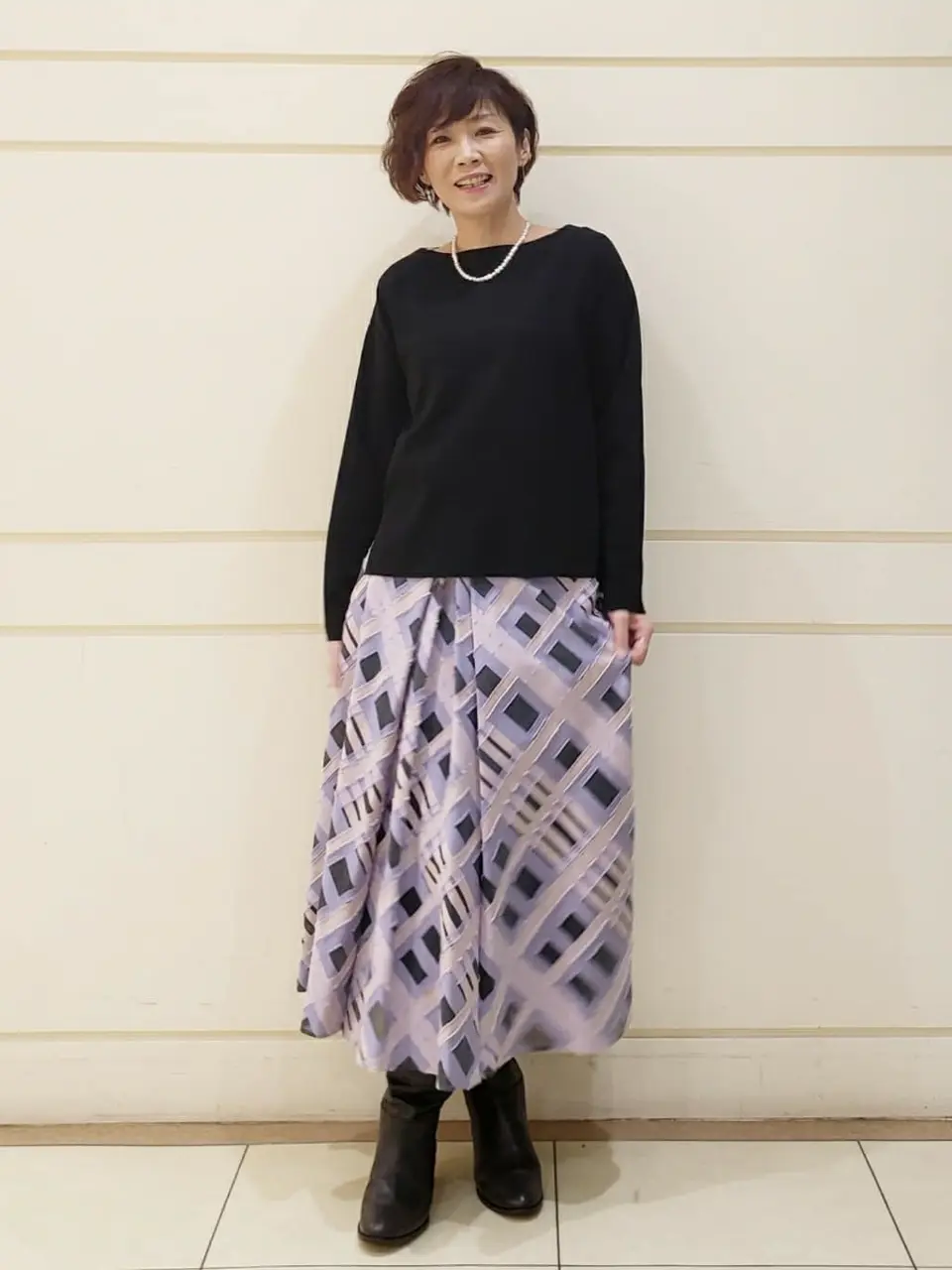 自由区 maruri コーディネート画像