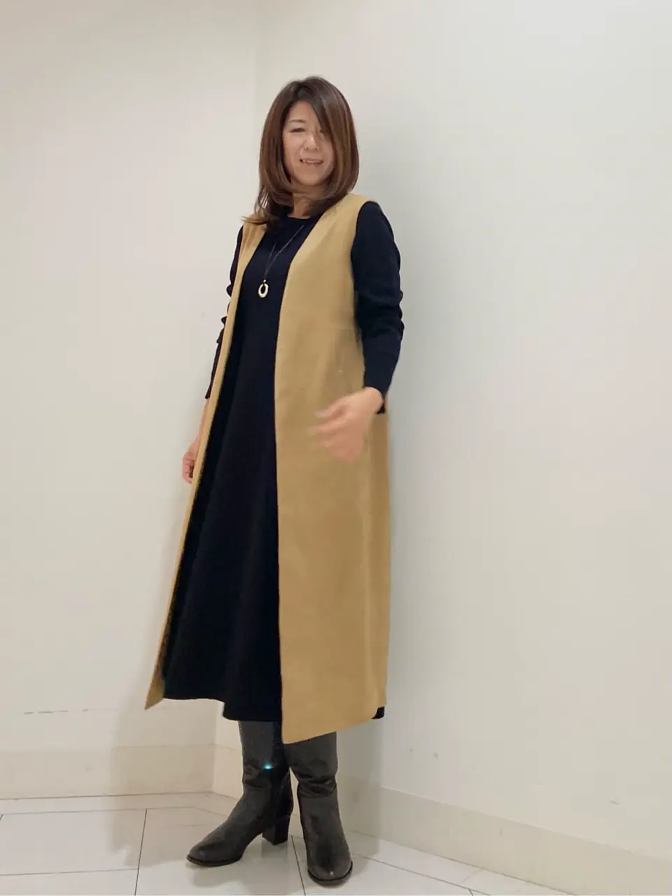 自由区 KAZU コーディネート画像