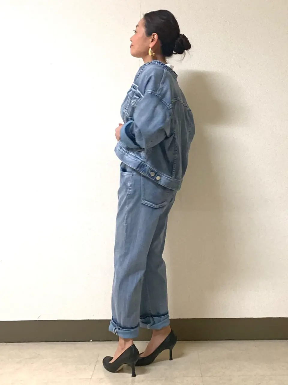 自由区 坂本 コーディネート画像